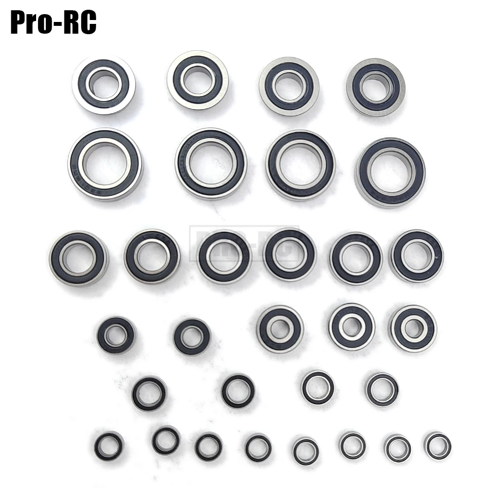 For Tekno 1/8 EB48 2.1 Buggy Complete Bearings Kit (30 Pcs) Rubber Sealed Rc Car Part