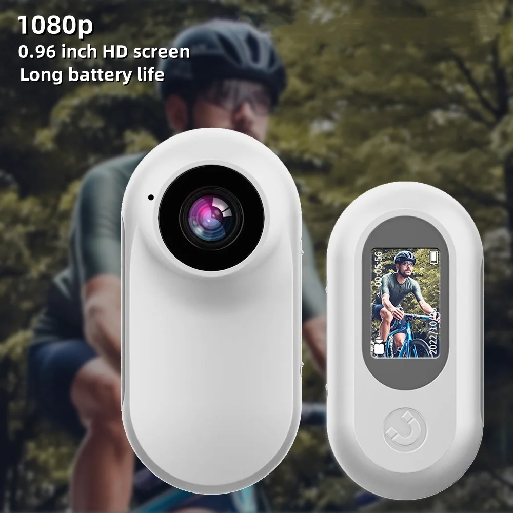 1080P Action Camera Colour Screen Waterproof Sports Camera for Outdoor Movement Portable Long endurance Action Camera 1080P