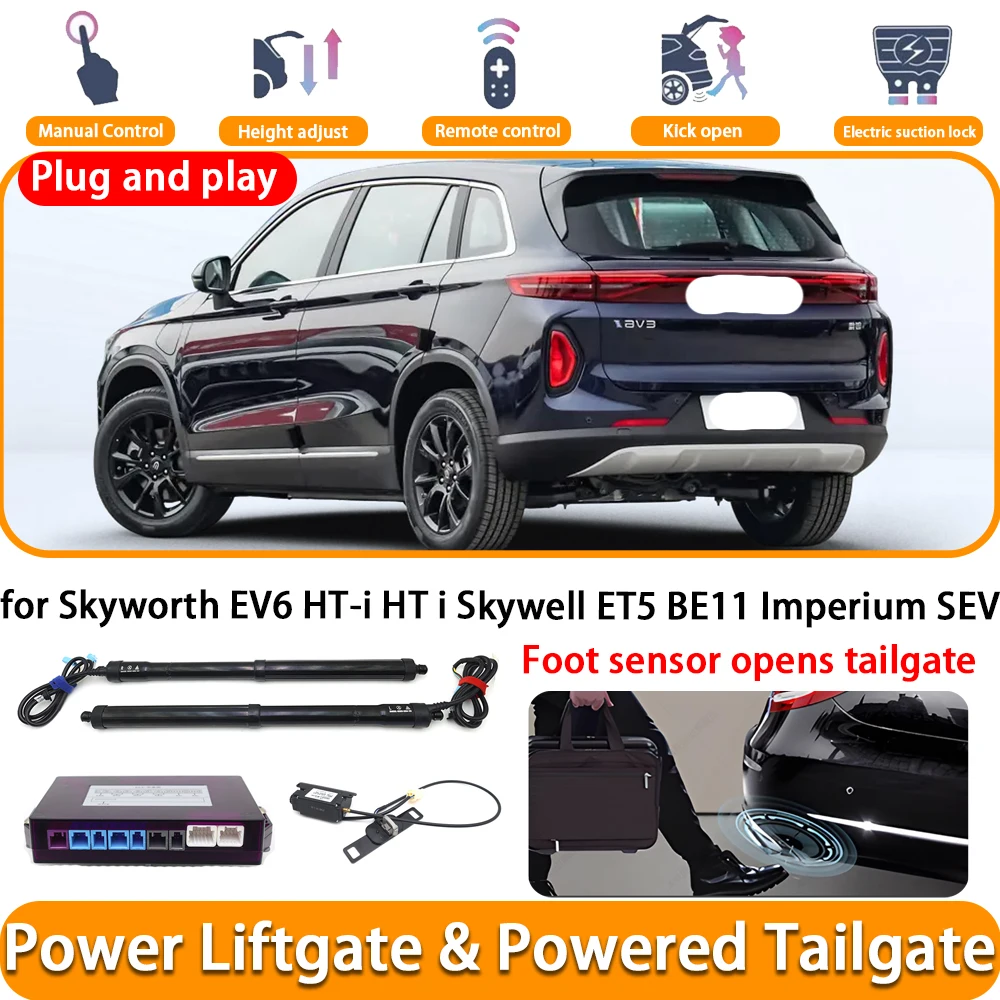 for Skyworth EV6 HT-i HT i Skywell ET5 BE11 Imperium SEV OEM Electric Automatic Powered Tailgate Power Liftgate System Lift Kit