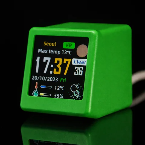 Умные часы GeekMagic Smalltv-ultra с прогнозом погоды — детальный вид товара