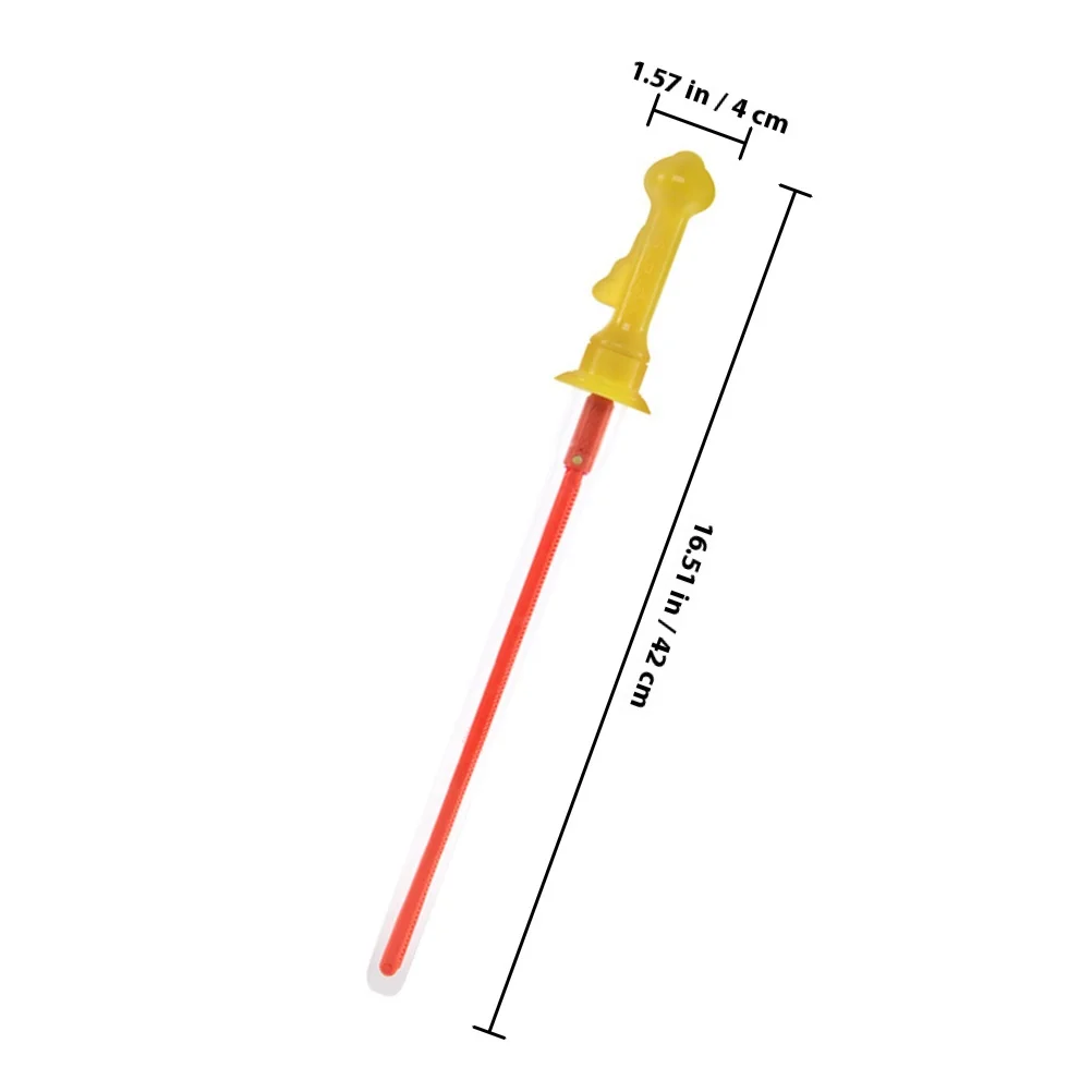 4Pcs Western Sword Bubble Stick Premium Material Safe Funny Kids Playing Thanksgiving Christmas Indoor Outdoor Activities