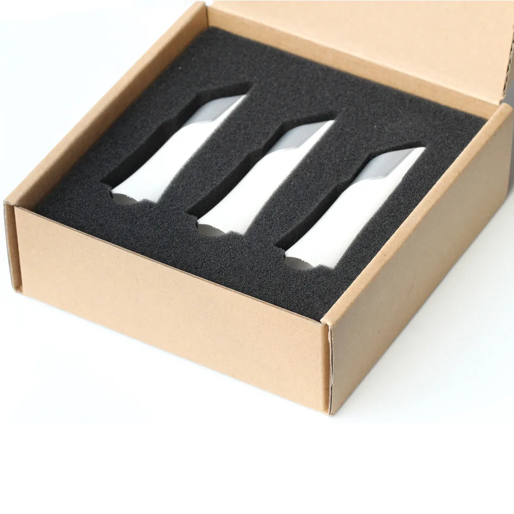 3 Pcs Dental Intraoral Scanner Tips with Mirror for Autoclavable Silicone Protective Sleeves or TRIOS 3 Wireless/Wired/Core