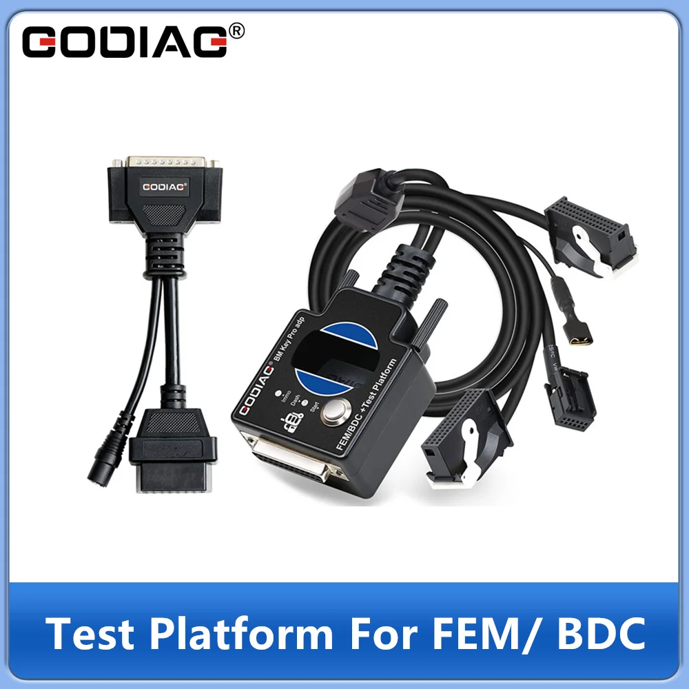 

Тестовая платформа GODIAG для программирования BMW FEM/BDC работает с VVDI 2/ VVDI BIM Tool/ Autel IM608/GT100