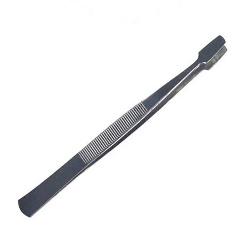 Stamp Tweezers Stamps Collecting Collection Philately Collector Tools Straight Tip Tongs Stainless Steel Grip