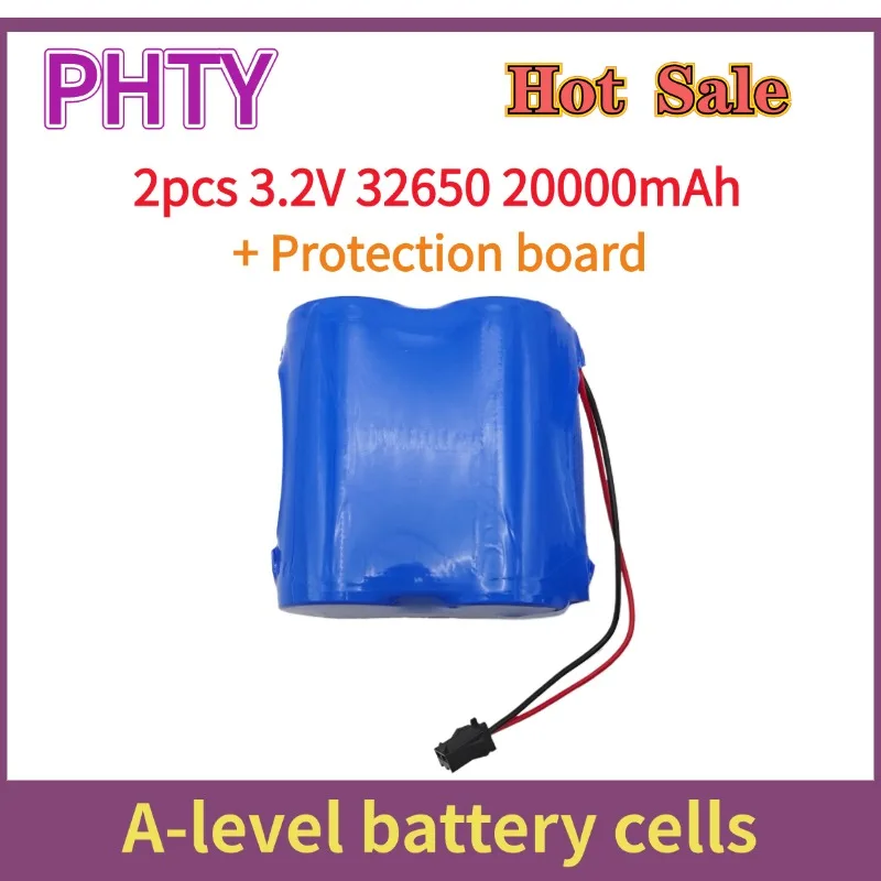 

2024 PHTY New Solar Lamp Battery 3.2V Large Capacity Lithium Battery Solar Street Lamp Floodlight Battery With Protection Panel