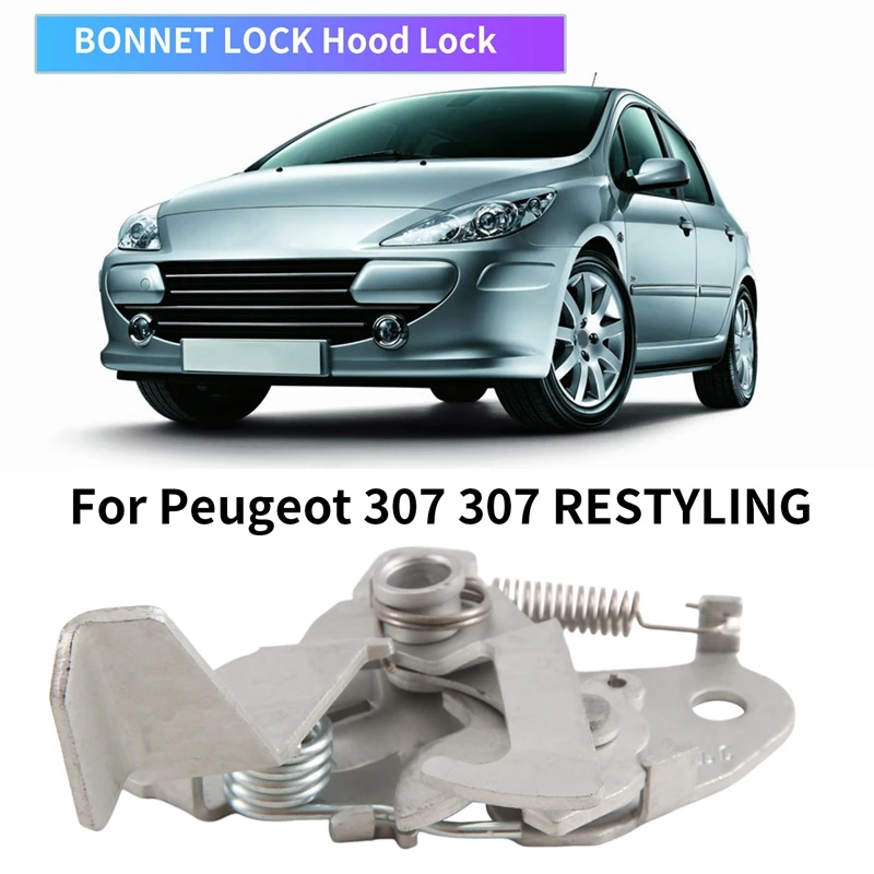 Car Bonnet Lock Engine Hood Lock For Peugeot 307 307 RESTYLING 793460 7934A0 9677015580