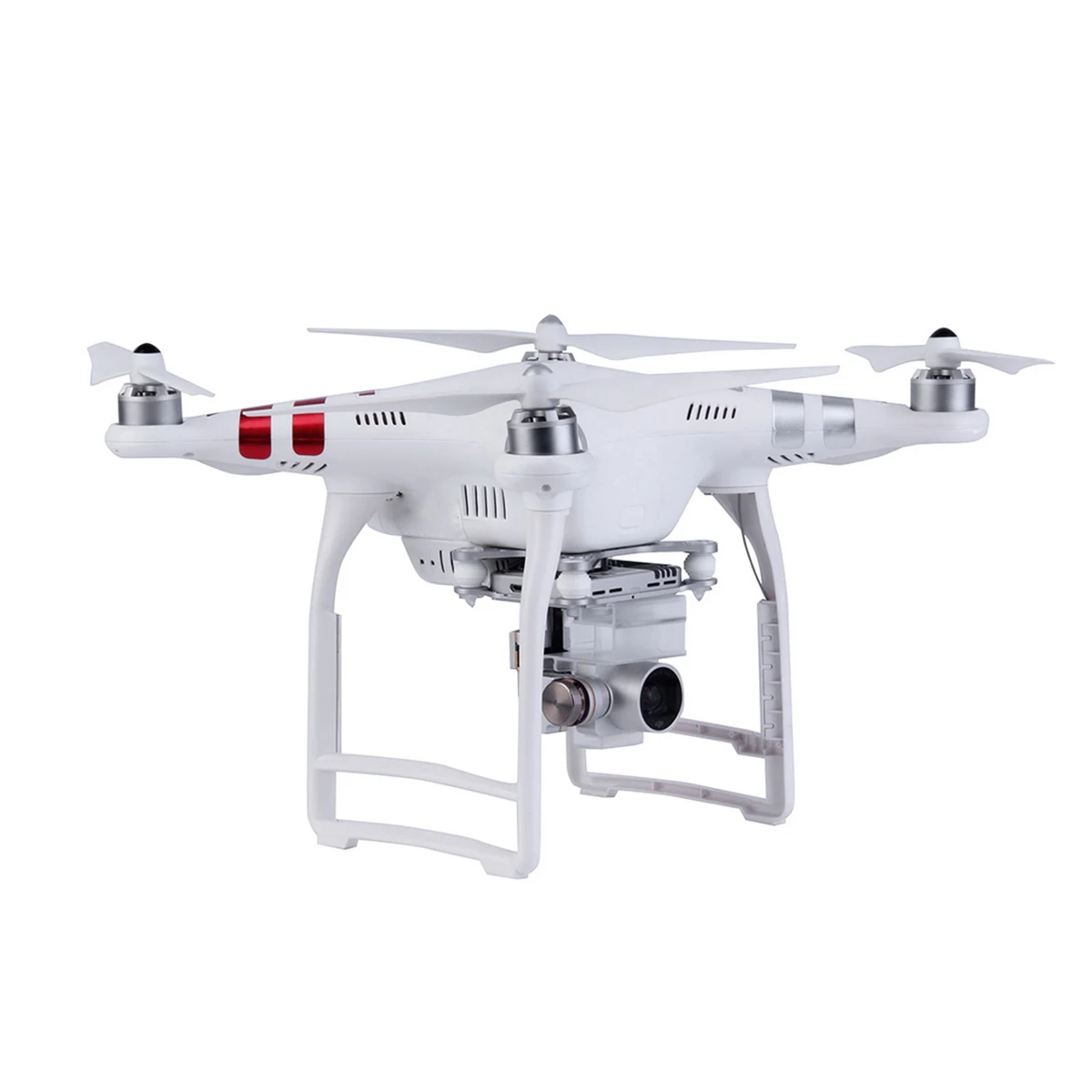 Extension pour Phantom 3 Quadcopter, train d'atterrissage de remplacement en Abs blanc, Collision légère et solide