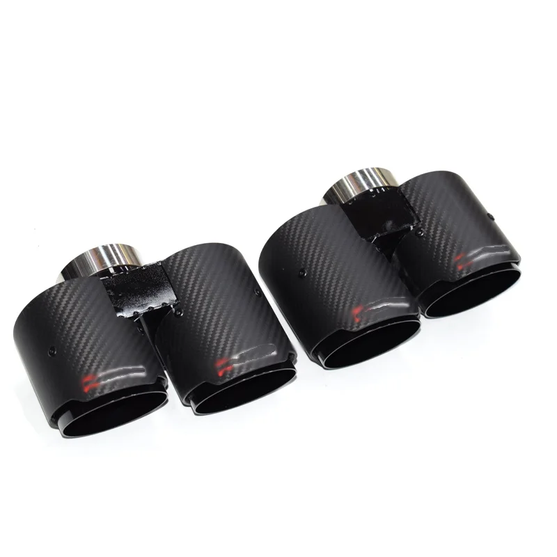 

2019-2025 для BMW 3 серии G20 G21 330i 320d 330d 325i Обновление выхлопной трубы, насадка на глушитель из углеродного волокна