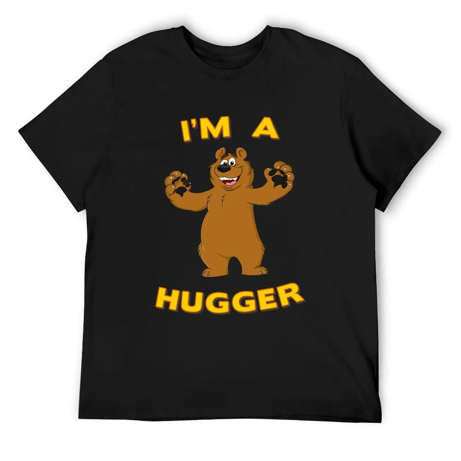 I'm a Hugger! T-Shirt for a boy oversizeds plus size tops clothing for men