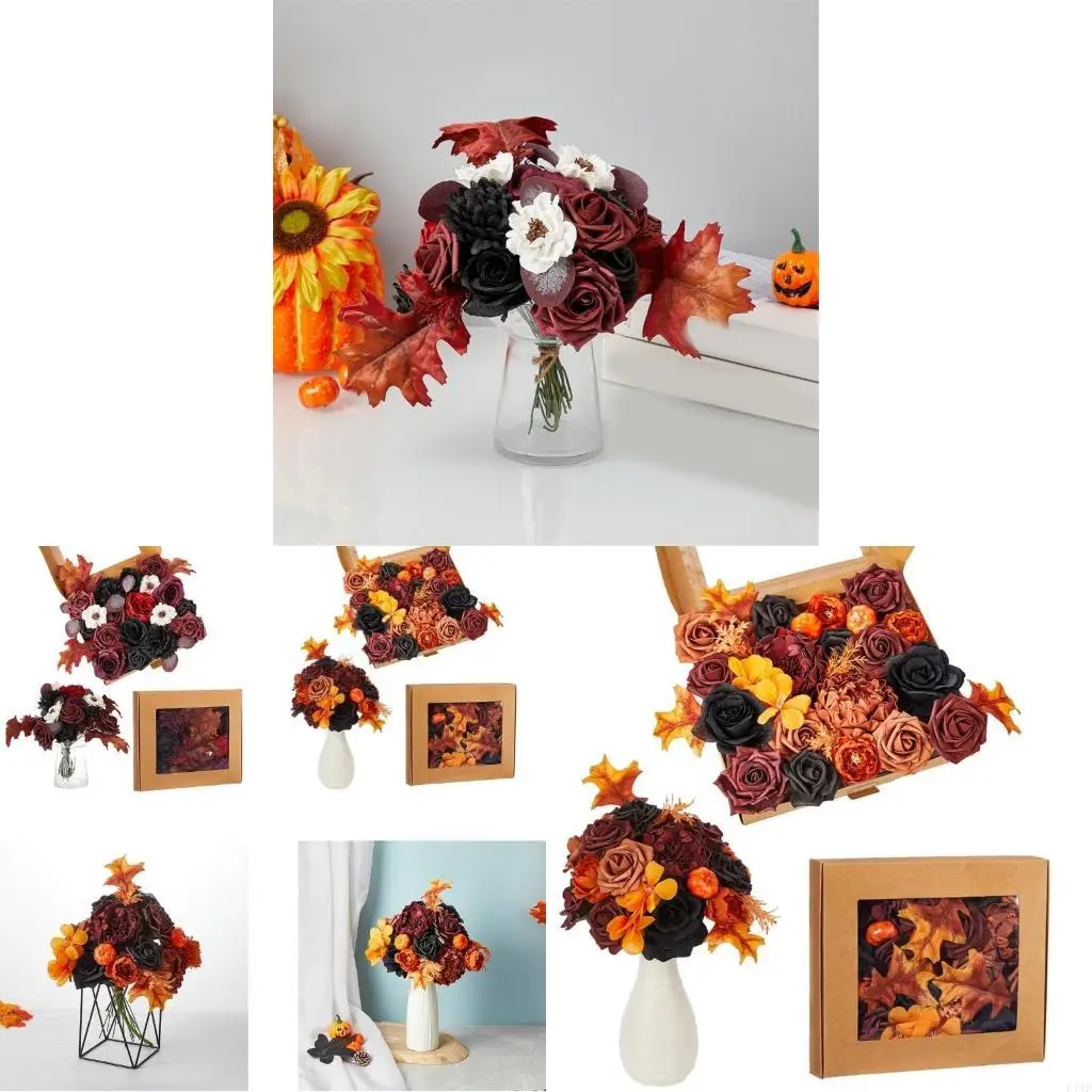 artificial-bouquets-black-flower-bouquets-halloween-party-centerpieces-flower-arrangement-for-photography-props-f19f