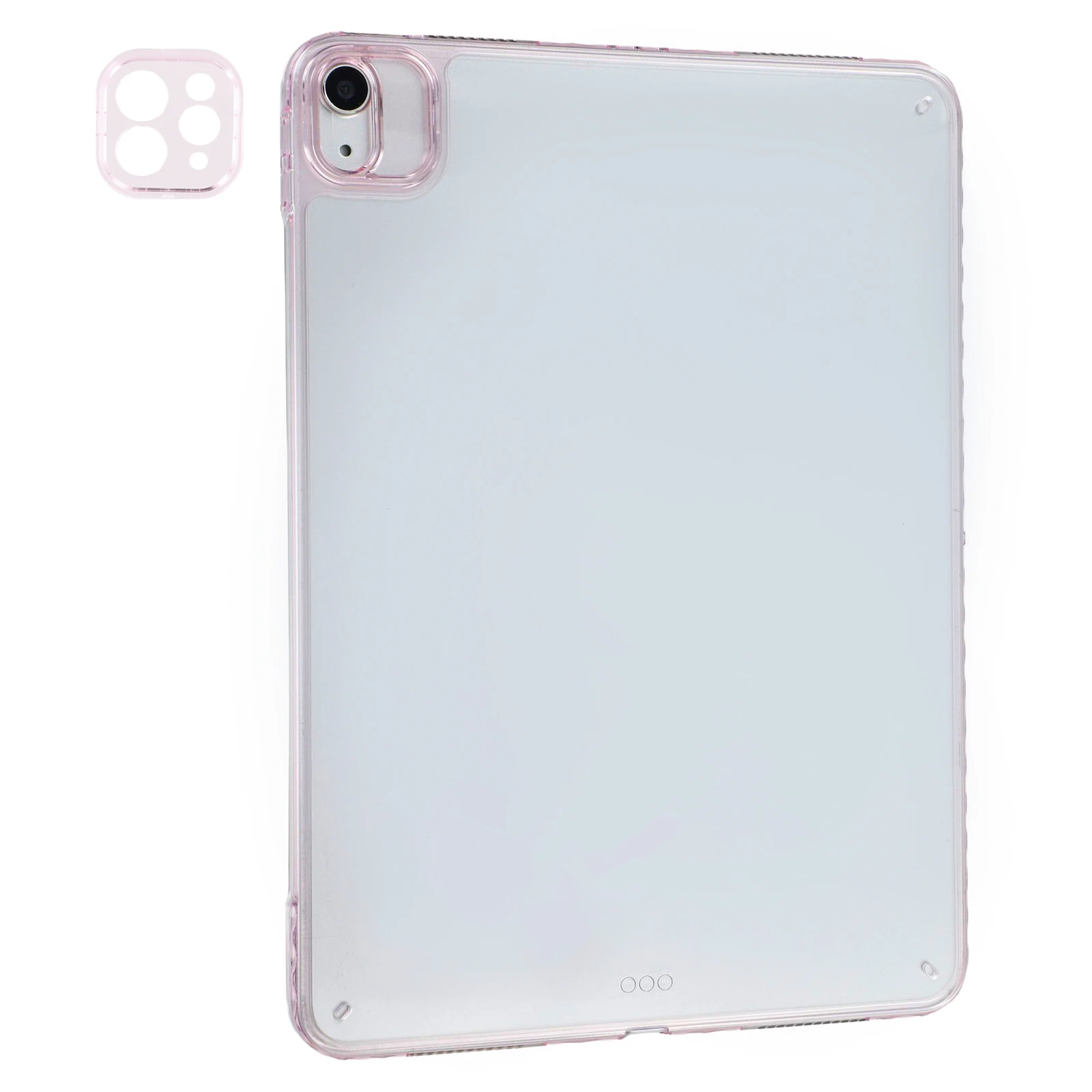 Tablet Case For iPad Air 13 (2026) / (2025) / (2024) / Pro 12.9 (2022) / (2021)  /  (2020) TPU + Acrylic Shockproof Cover with L