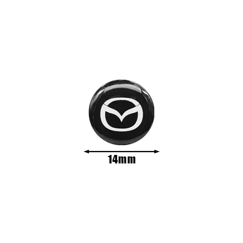 3D Car Lock Keyhole Stickers Door Protect Interior For Mazda 2 3 5 6 CX5 CX9 CX7 CX4 CX3 CX30 MX5 MX3 Accessories