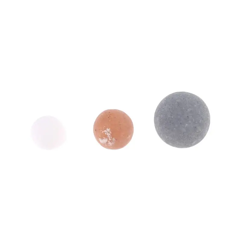 3 Packs Water Purifying Stones Filter Shower Head Replacement Anion Mineral Beads Filter Balls for Dry Skin & Hair 11XA