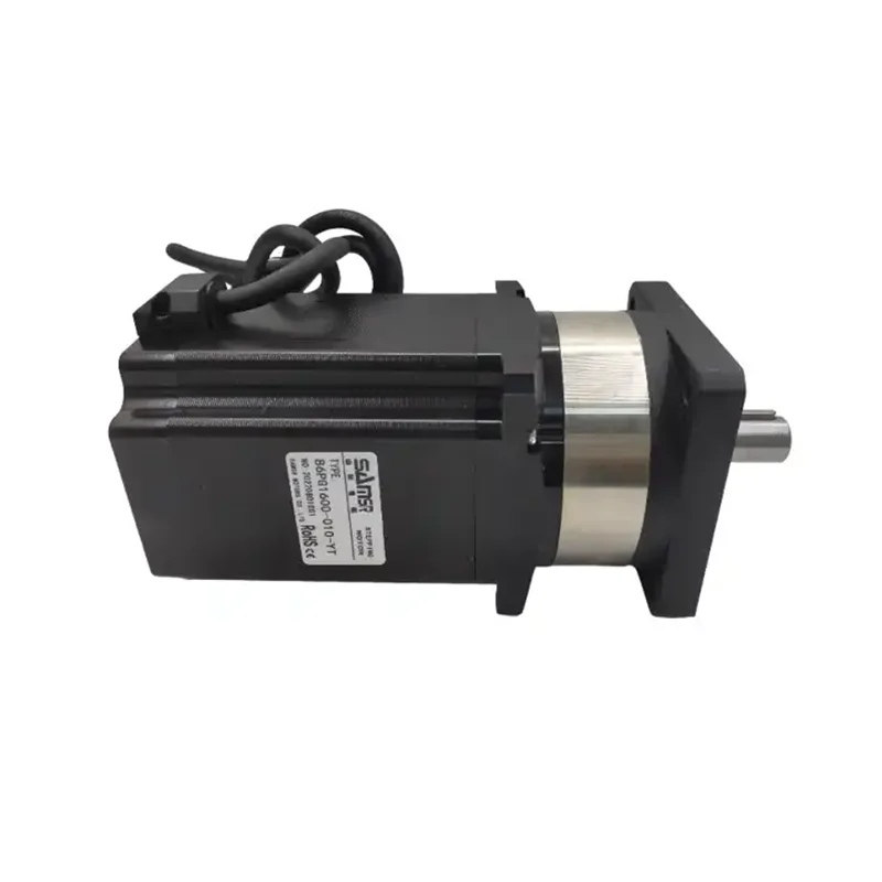 มอเตอร์สเต็ปเปอร์แบบมีเกียร์ xmsjRated แรงบิดขับออก 34 นิวตันเมตร ขนาด 86 มม. อัตราทดเกียร์ 20:1 แรงบิด 80 นิวตันเมตร มอเตอร์ไฮบริด 1/2 แรงม้า พร้อมตัวควบคุมความเร็ว