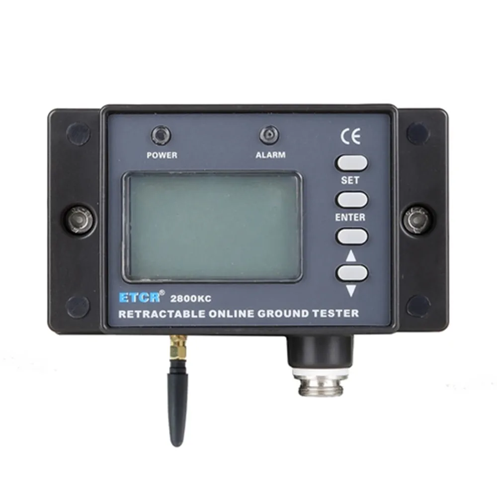 ETCR2800KC Split Type Earth Grounding Resistance Tester Remote Monitoring On line Tester Circuit Resistance Test Meter