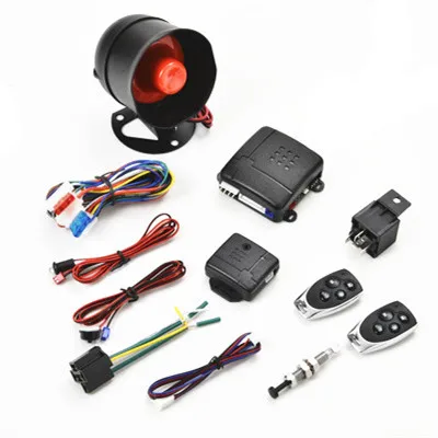 for Universal car Remote Control Car Alarm System with two remote controls