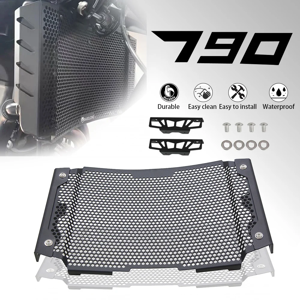 

﻿﻿Motorcycle For KTM DUKE790 Duke 790 DUKE duke 2018 2019 2020-2025 Radiator Grille Grill Guard Water Oil Cooler Protect Parts