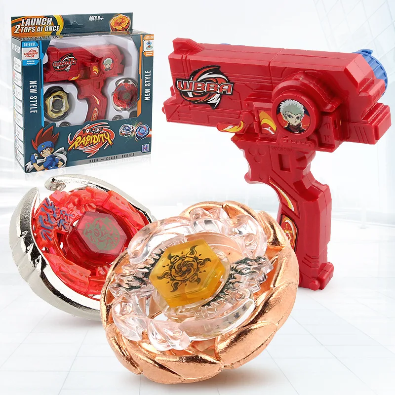 Beyblade Burst Gyro Toy Alloy Assembly Gyro Holster Two-Way Handle Transmitter Two-in-One Boy Girl Holiday Gift