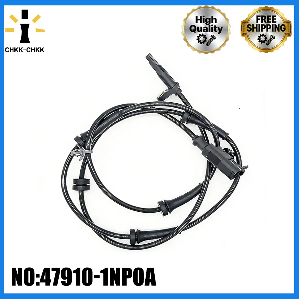 

New High Quality ABS Wheel Speed Sensor 47910-1NP0A Front Left Right for Infiniti M35 M45 479101NP0A 0265008379