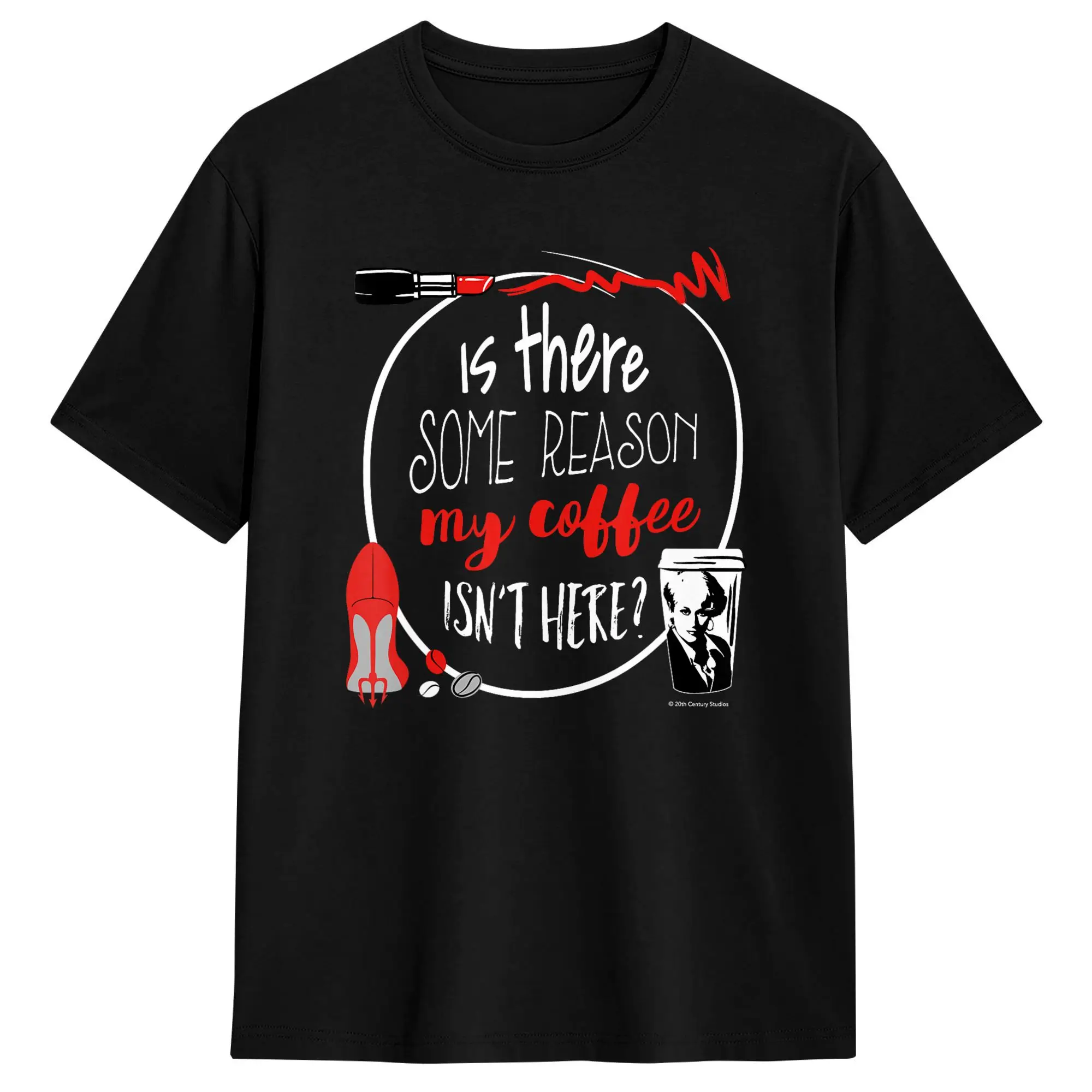 The Devil Wears Pradad T Shirt Summer Miranda My Coffee Harajuku T-Shirts Cotton O-Neck 4XL 5XL 6XL Tees Short Sleeve Basic Tops