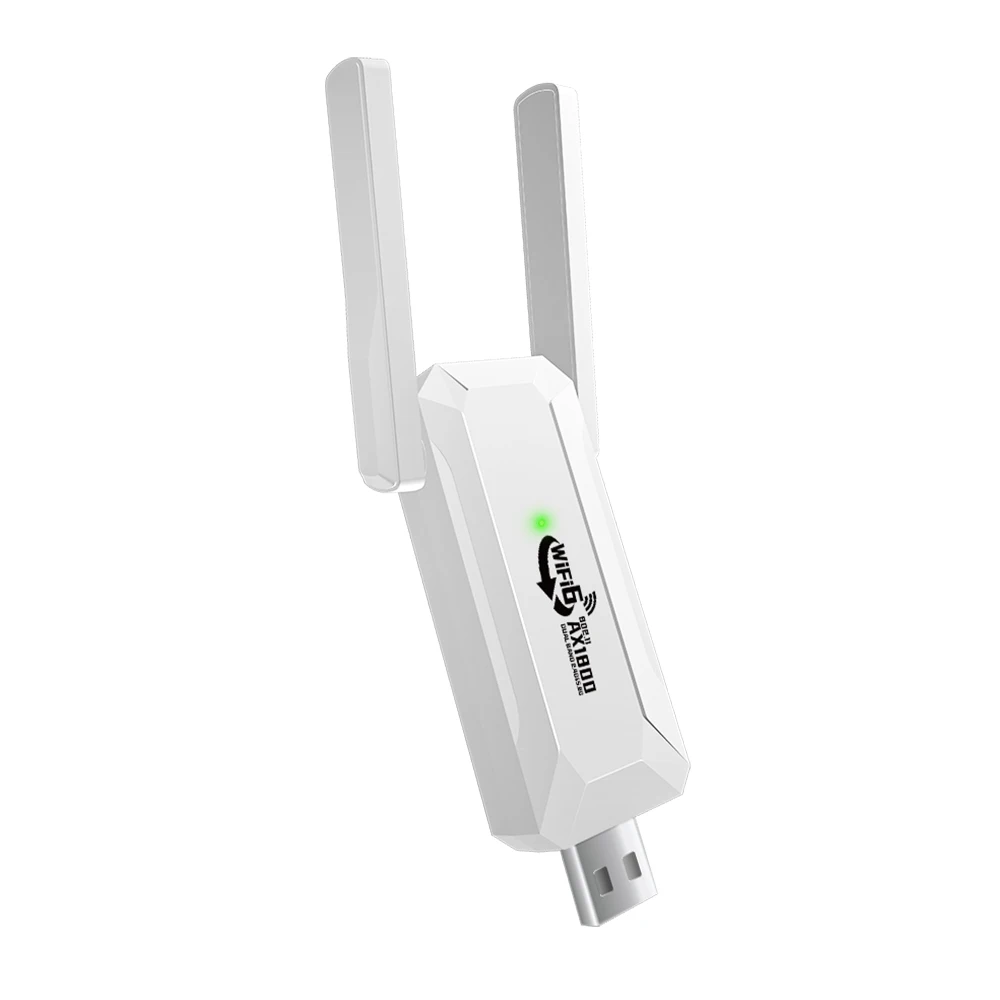 Wholesale Price 6dBi High Gain Dual Band 2.4G/572Mbps 5G/867Mbps USB Wifi Adapter for Laptop Computer Compatible Windows11/10/7