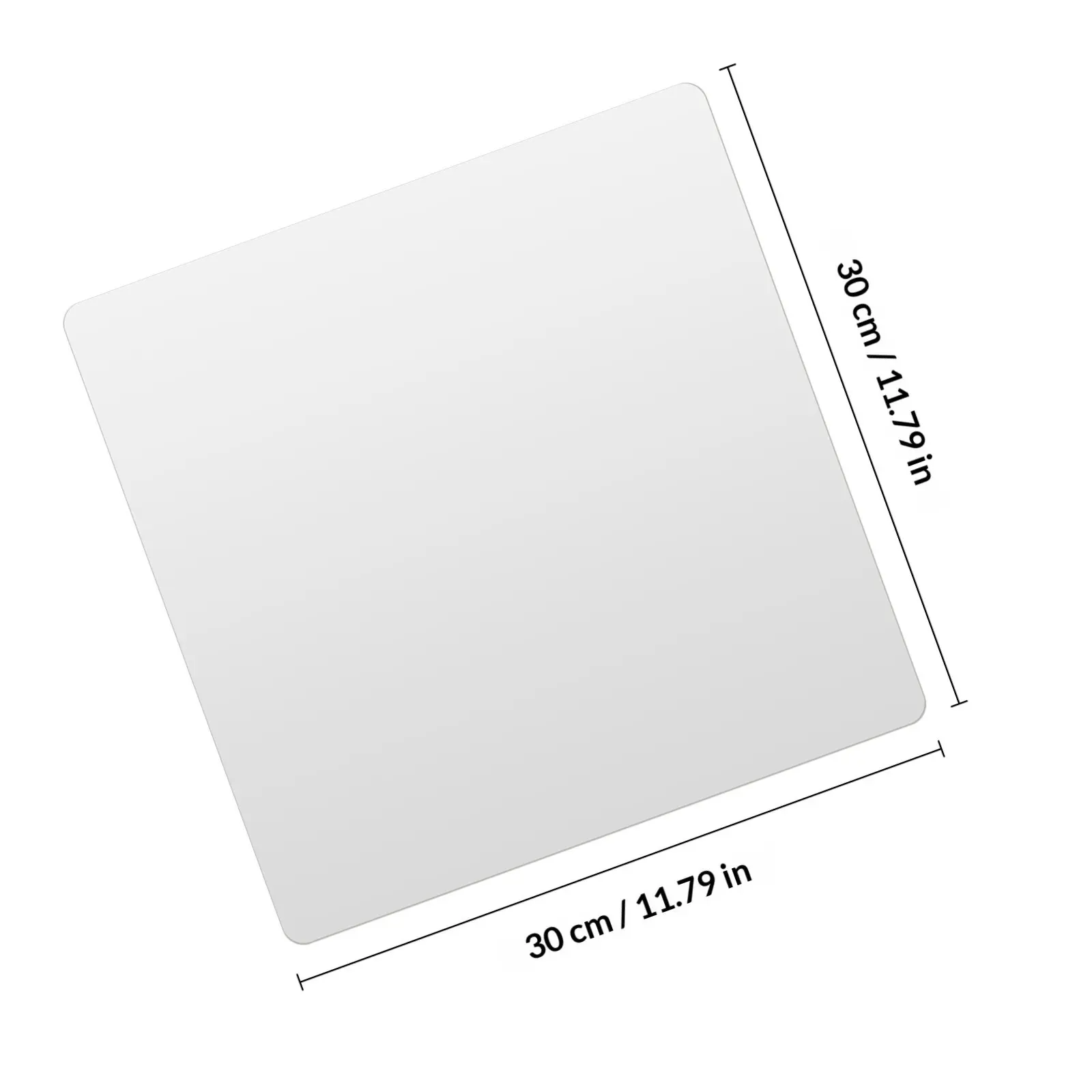 4Pcs Wall Mirror Tiles Self Adhesive Glassless Mirror Shatterproof Polystyrene Material Safe for Room TV Background Wall