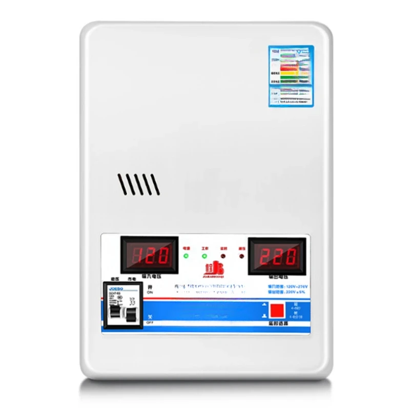 15KVa Voltage Stabilizer With Input Voltage 130V-260V & Output 220V Household Automatic Stabilized Power Supply Tool TM-15000VA