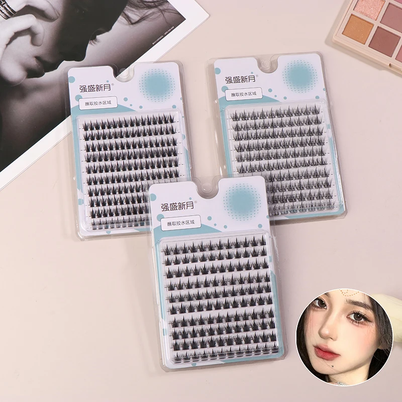 10 Lines False Eyelashes Natural Eyelash Extension Individual Eyelash Cluster Comic Eyelashes Makeup Lashes Tools