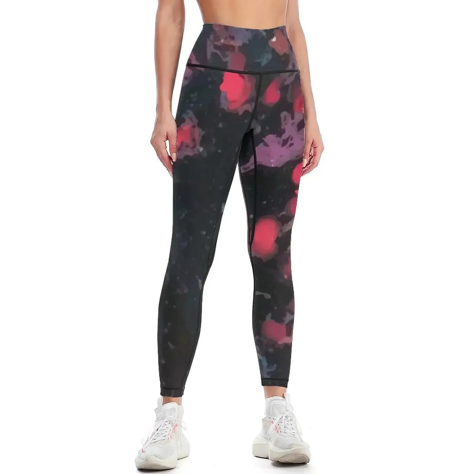 

Petals in Water Leggings Sports pants woman push up legging for girls sports for push up Womens Leggings