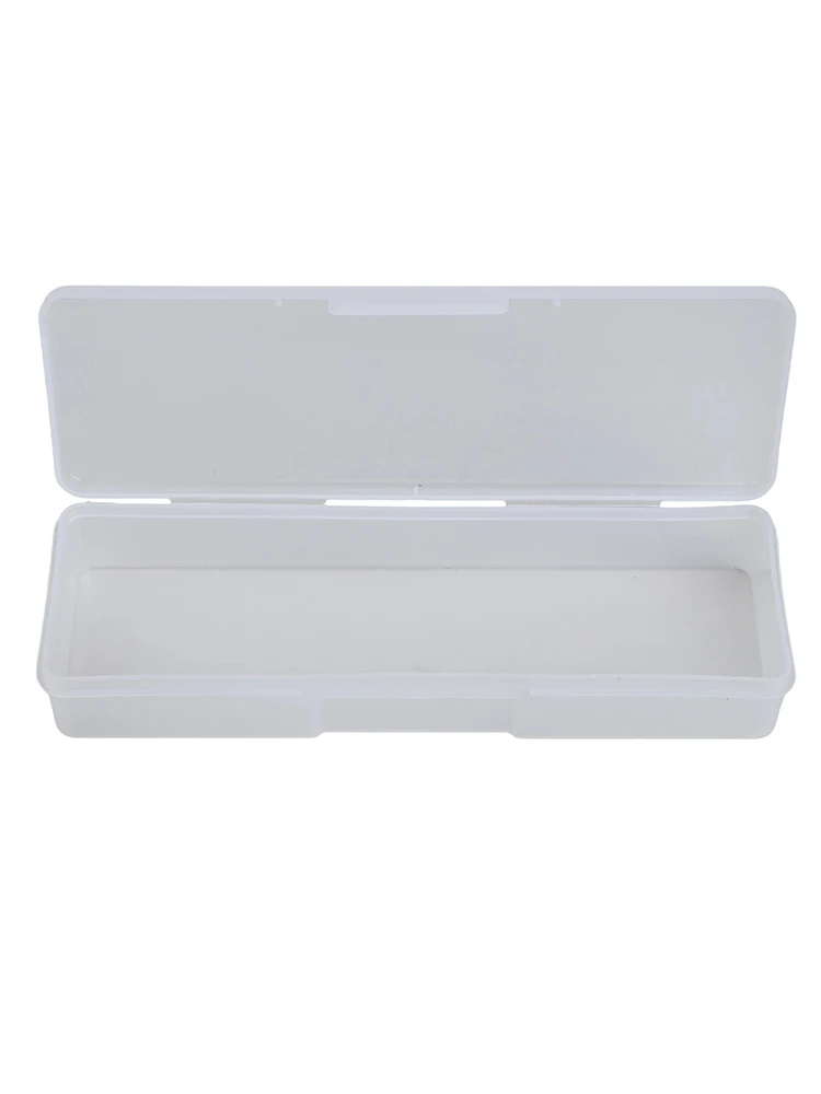 18.8cm*7cm*3cm Colorful Rectangle Plastic Nail Tool Storage Box Screw Case Organizer Container For Storing Nail Art Items