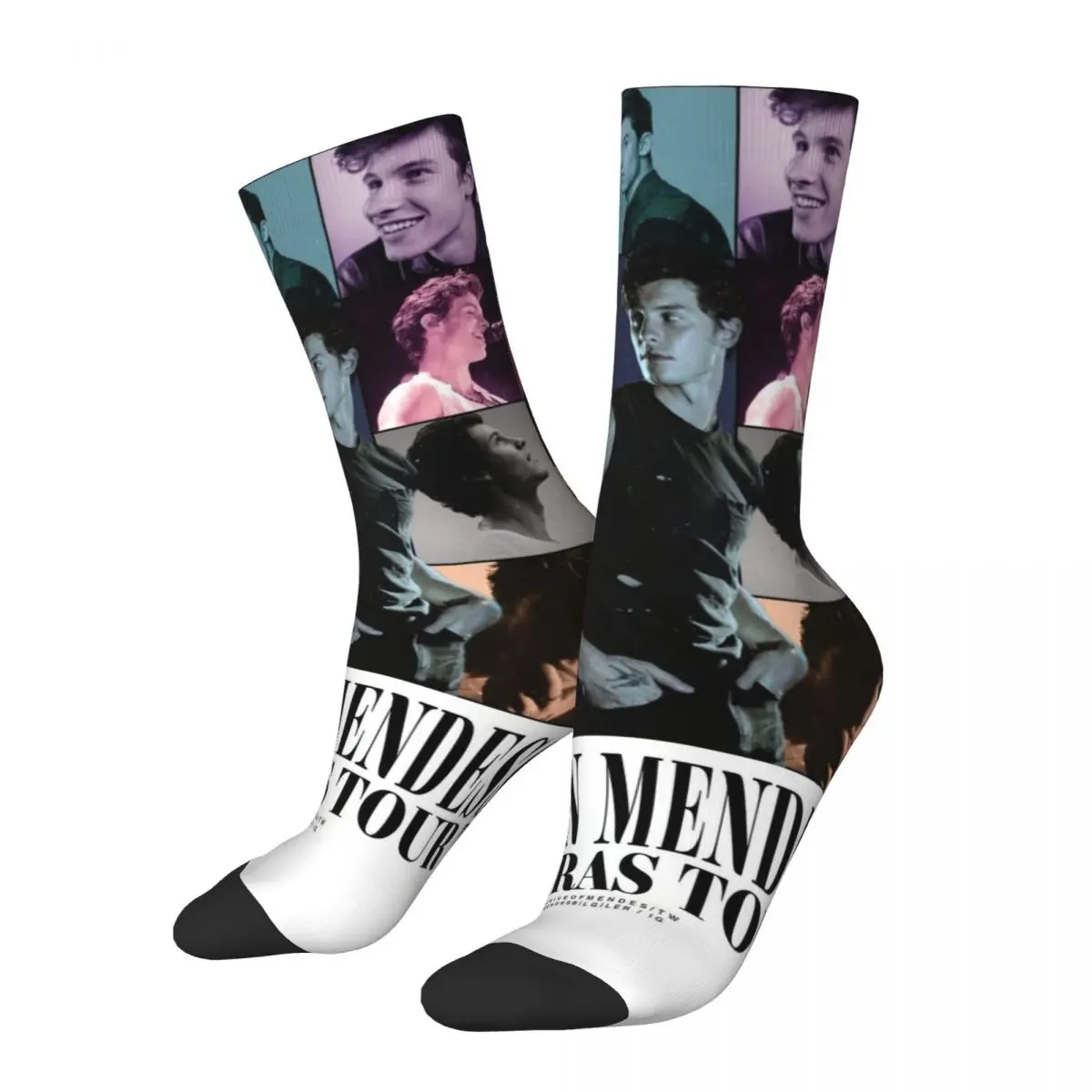 Timothee Chalamet Collage Design Men Women Socks Outdoor Novelty Spring Summer Autumn Winter Stockings Gift