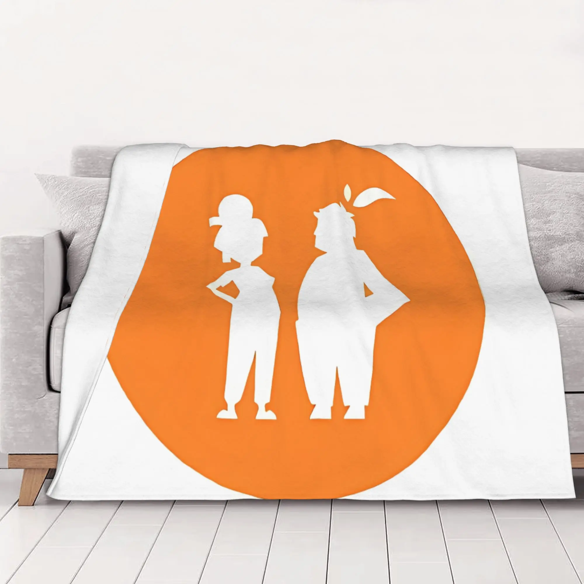 1PC home Cutecore Day Gifts Take Two Halloween It Takes Two Blanket Super Cosy Plush Home Living Room Sofa halloween