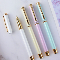 Hero 1302D Fashion Metal Dark Tip 0.38mm Fountain Pen Gift Student School Stationery Supplies