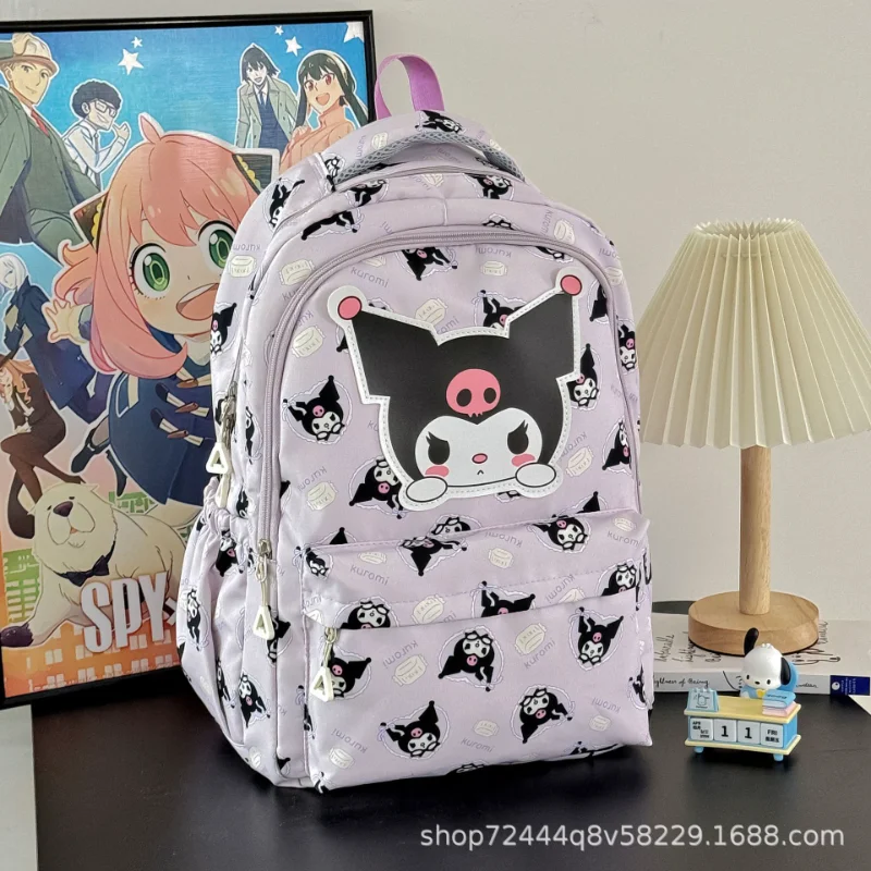 Sanrio New Cinnamoroll Babycinnamoroll Student Schoolbag Cute and Lightweight Large Capacity Stain-Resistant Casual Backpack