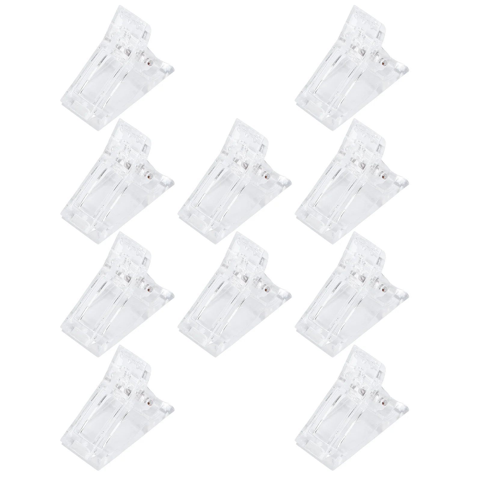 10 قطعة مقاطع قالب الأظافر مانيكير تثبيت المشابك ل نقع قبالة هلام البولندية الأشعة فوق البنفسجية بقايا إزالة خفيفة الوزن دائم مسمار الفن تشكيل #5