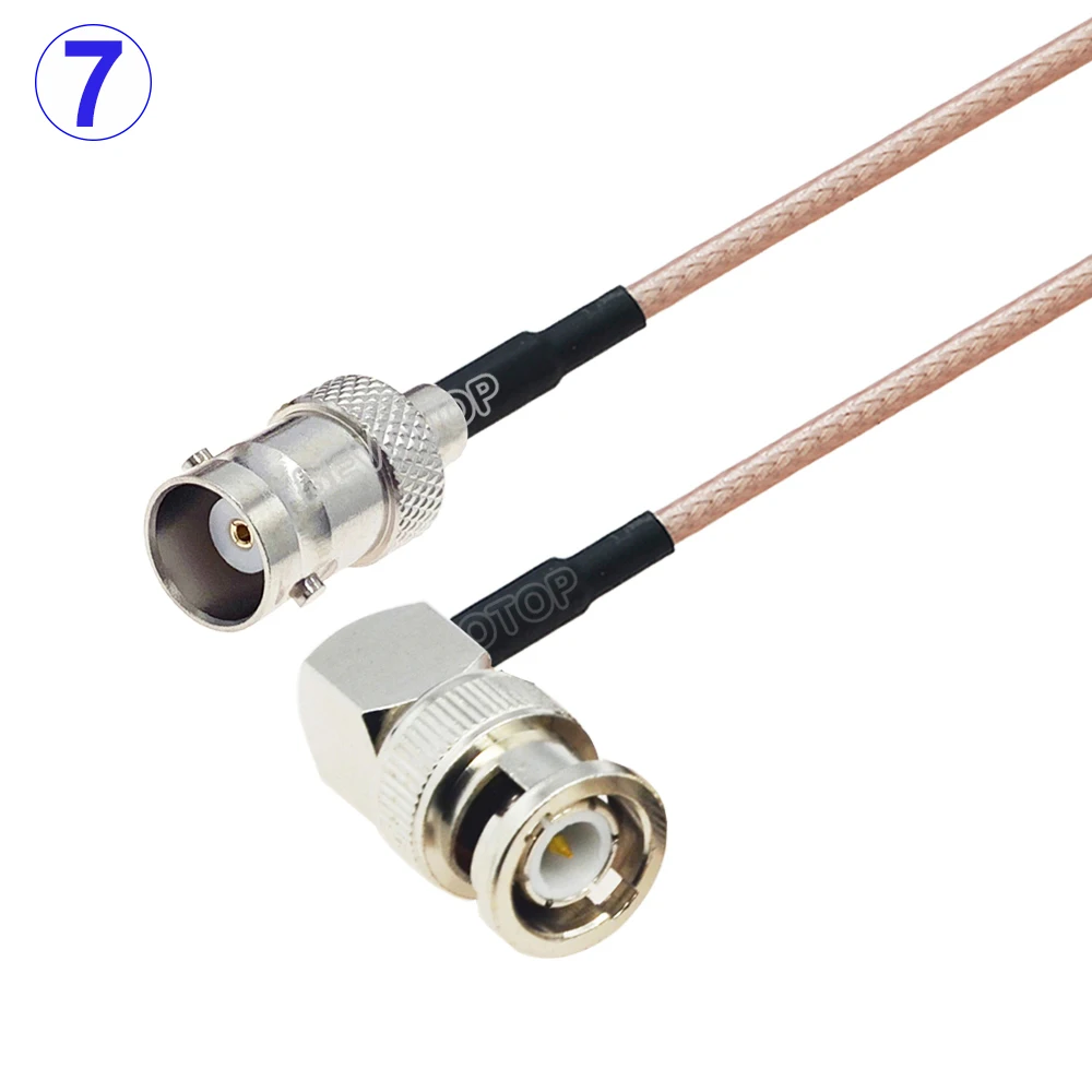 RG316 Kabel BNC Male naar BNC Male/BNC Vrouwelijke Connector HD-SDI RG-316 RF Coax Coax Antenne Pigtail Jumper 50 Ohm Adapter
