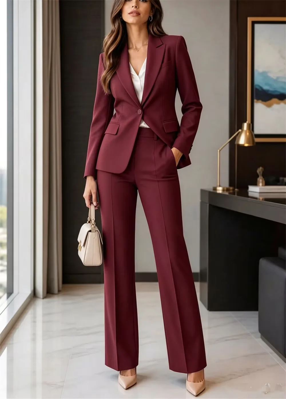 Traje de dos piezas para mujer - Womens Blazer reseña y precio