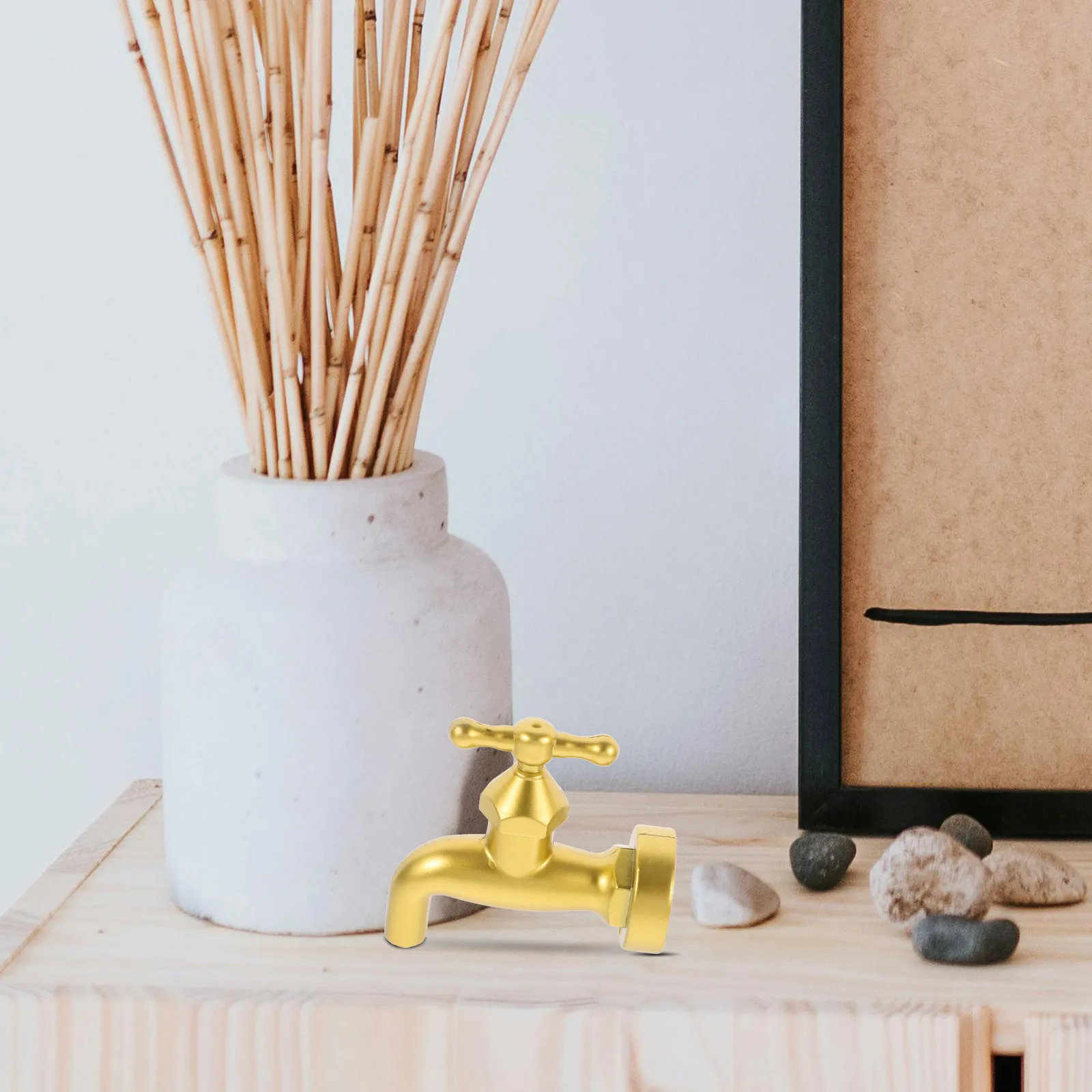 

Creative Invisible Faucet Fountain Floating Tap for Yard Garden Decor DIY Home Courtyard Tabletop Accessories Luck Wealth