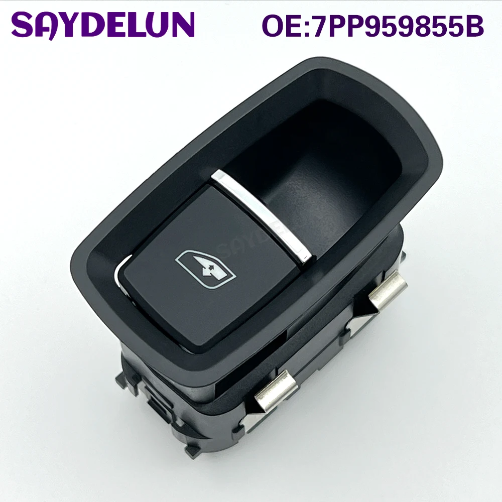 

7PP959855B 7PP959855BDML PassengerSide Power Window Switch Button For Porsche Cayenne Panamera Macan High Quality Control Button