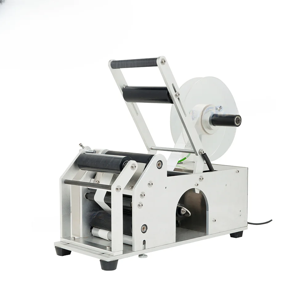 2024 Hot Sale MT-50 label printing machine roll sticker printer label sticker machine for square plastic bottles