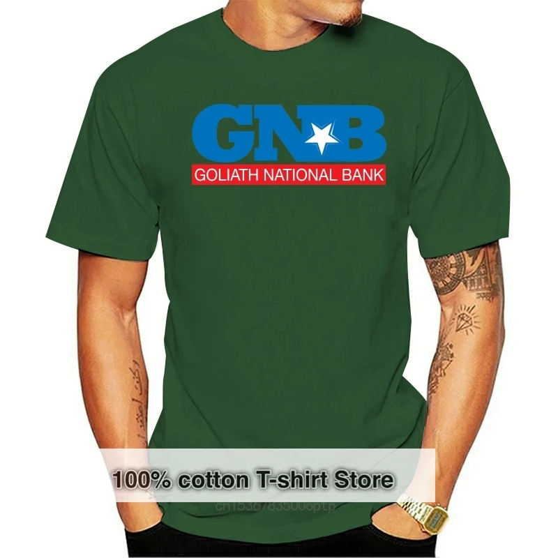 Gnb Goliath National Bank T-Shirt all Sizes New