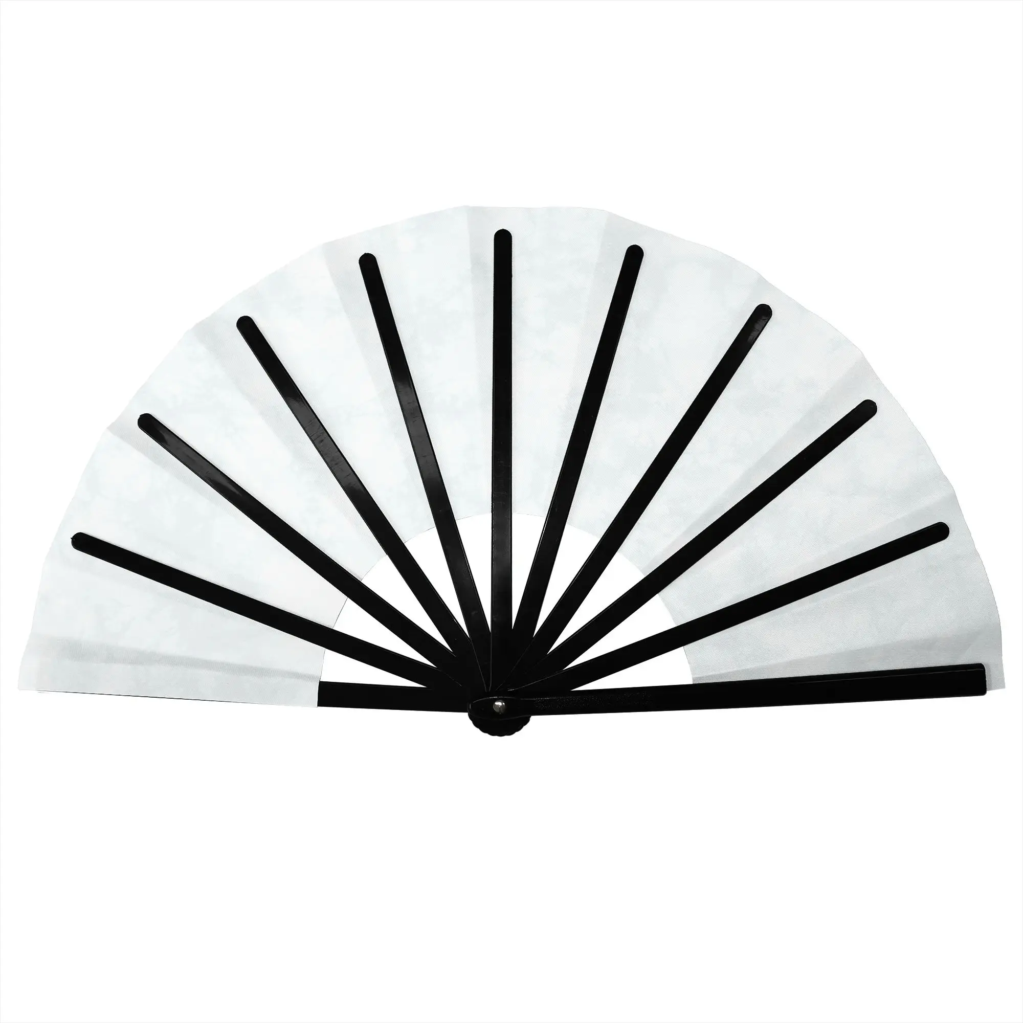 Tie Dye Traditional Folding Fan Chinese Style Abstract Style   High-Quality Polyester Fans Gift Classic Decorative Hand Fan