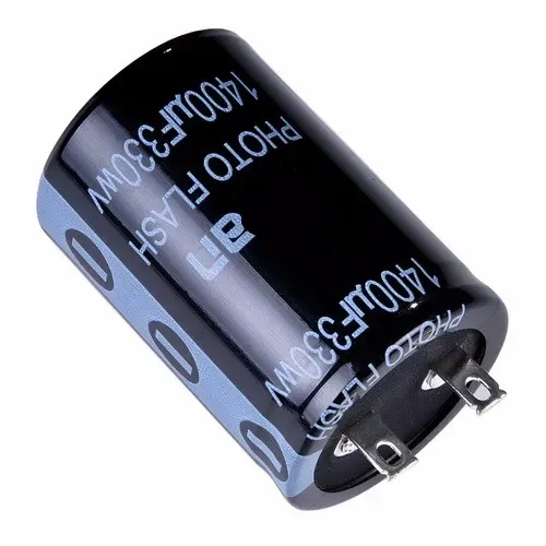 

capacitors 330v1400uf flash capacitor