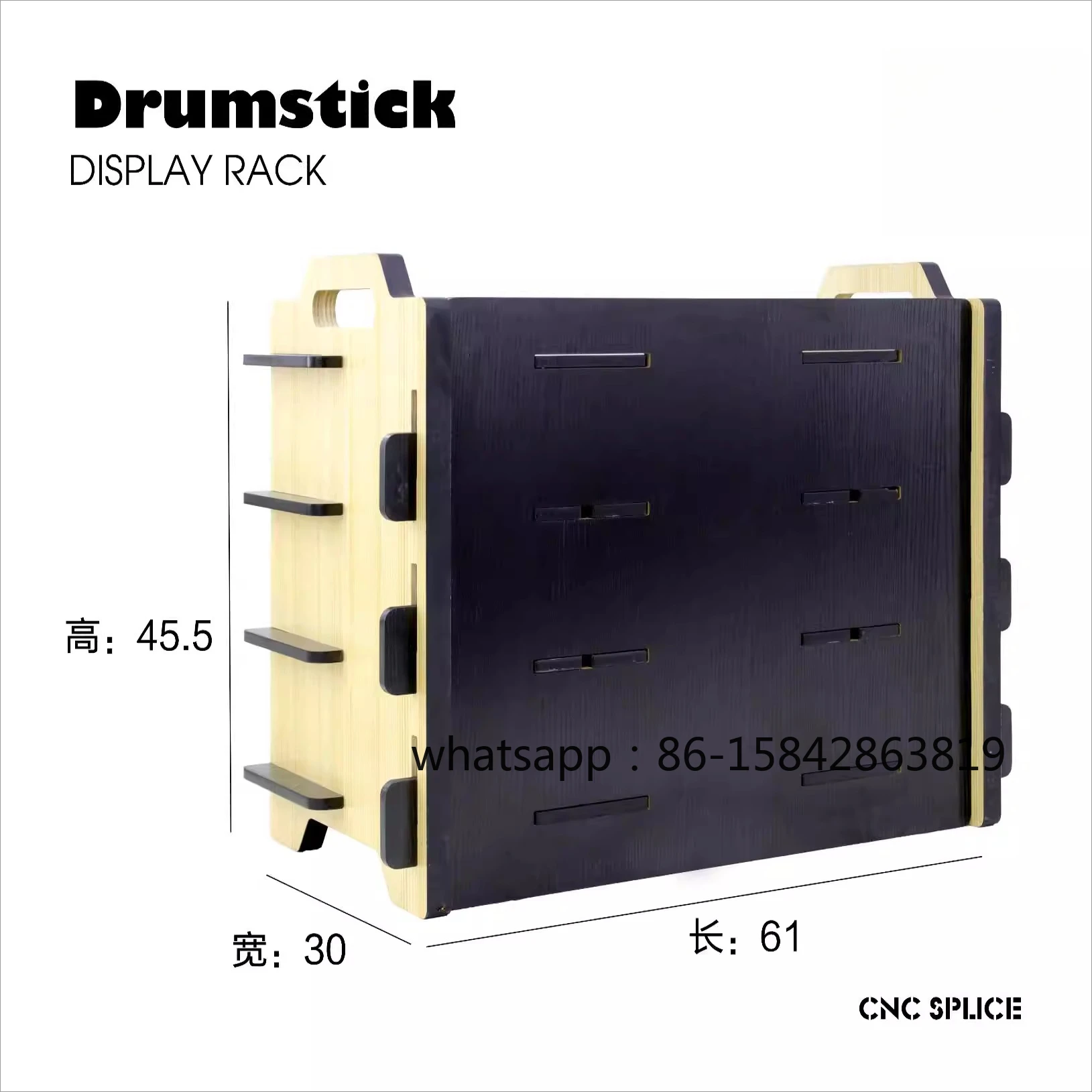 Hammer Drum Brush Drum Stick Storage Sorting Box (assembled Plug-in, Stackable)