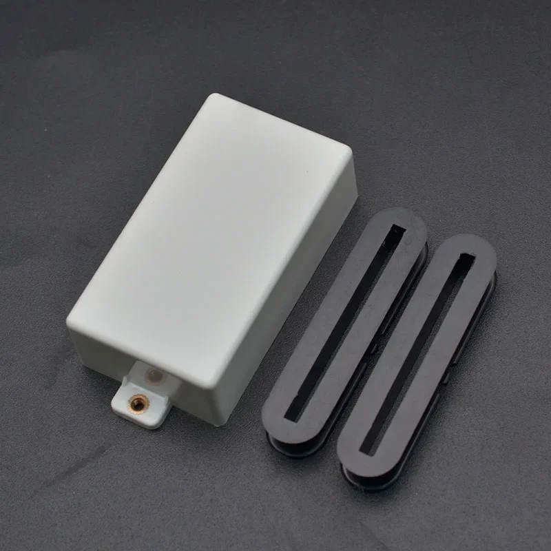 

20PCS Plastic Matte Plastic Sealed Humbucker Pickup Shell for Electric Guitar Parts Sealed Humbucker Cover and Bobbin