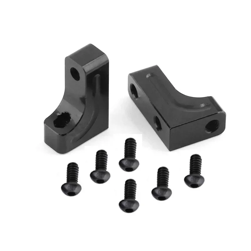 1 Set Metal 12x6x18MM Servo Mount for SCX10 1/10 90021 90022 90028 RC Car Accessories Parts Durable and Wear-Resistant