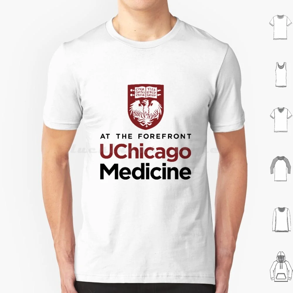 Uchicago Medicine T Shirt Big Size 100% Cotton University Of Chicago Uchicago Uchicago Med Med School Uchicago Med School