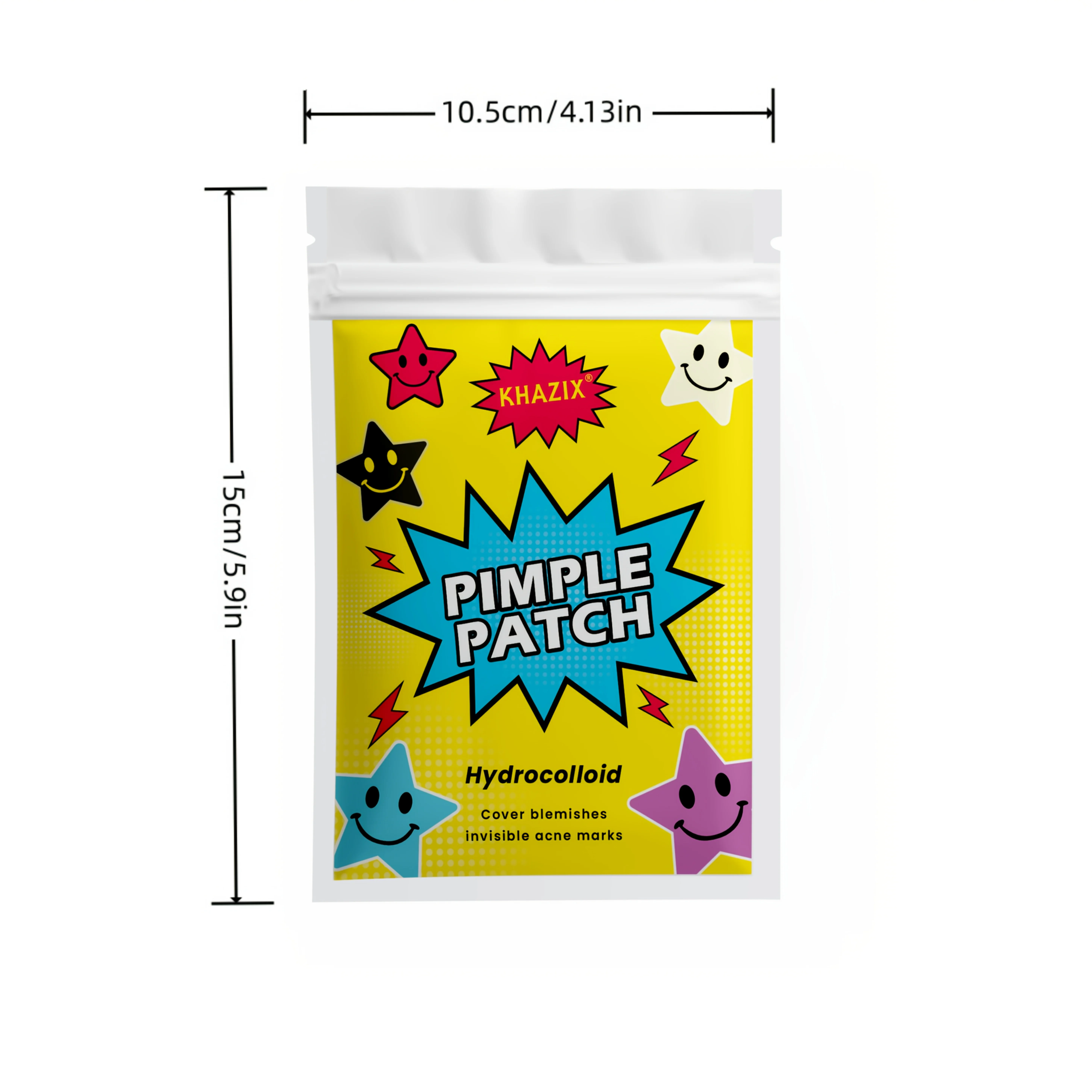 Parche colorido para el acné, cubierta Facial de 840 Uds., suave de la piel, fácil de aplicar, resistente al agua, ideal para decoraciones de fiestas, parches faciales