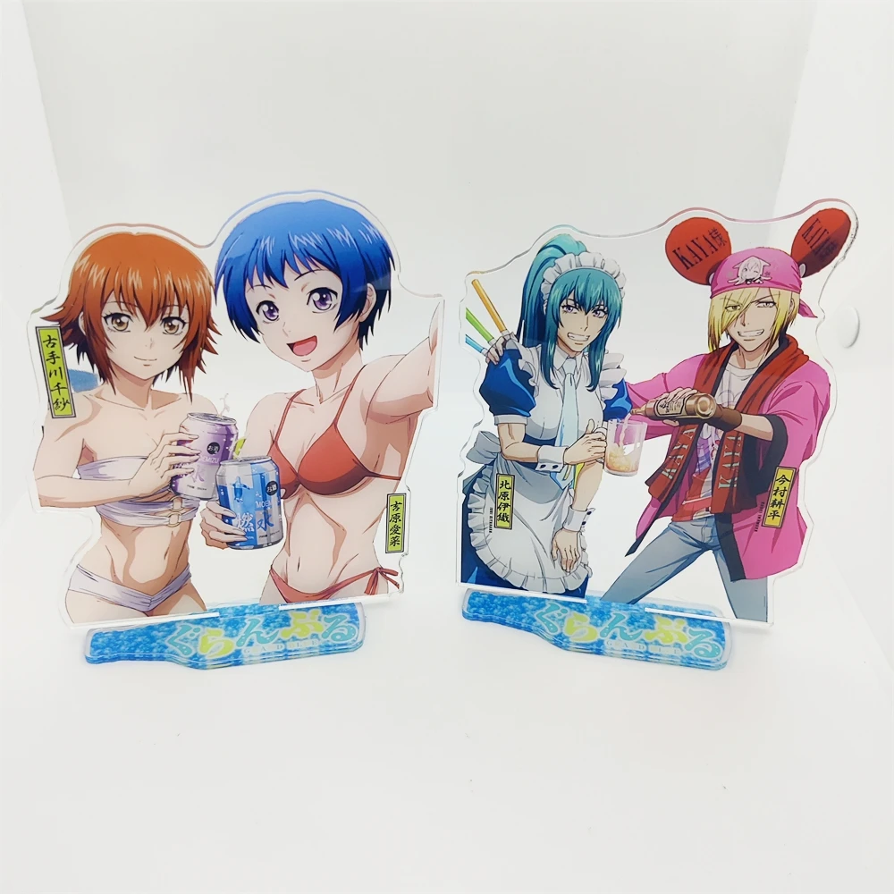 Anime Grand Blue Dreaming Acrylic Standee Character Stand​ Iori Kitahara Chisa Kotegawa Kohei Imamura Aina Yoshiwara Fans Gift