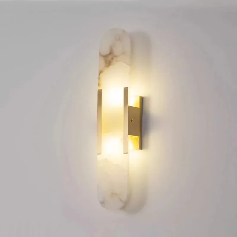 

Marble Wall Lamps Home Indoor Decoration Vintage Sconce Living Room Bedside Bedroom Lighting